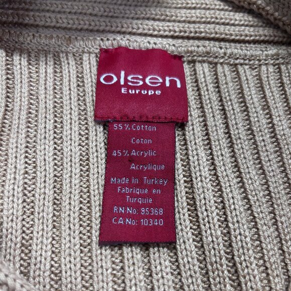 OLSEN Europe Shawl Collar Pull-Over, Sz 2 - Picture 6 of 8
